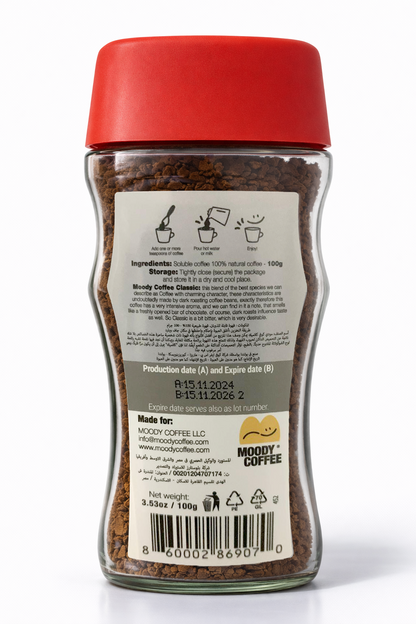 MOODY Instant Coffee Classic 100g